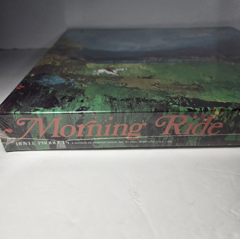 HOYLE 550 Piece Jigsaw Puzzle " Morning Ride" NEW UNOPENED - Picture 2 of 5